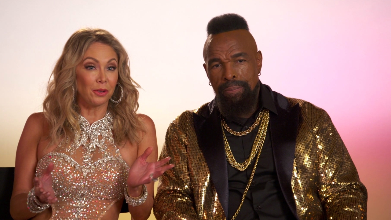 Dancing With The Stars: Mr. T & Kym Herjavec, On The Show Being Live