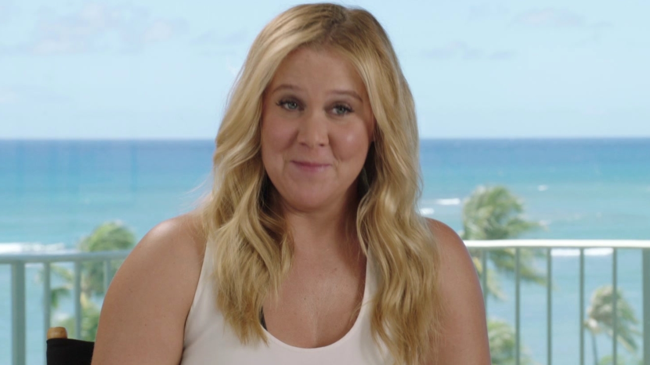 Snatched: Amy Schumer on how funny Christopher Meloni was in the movie (International)