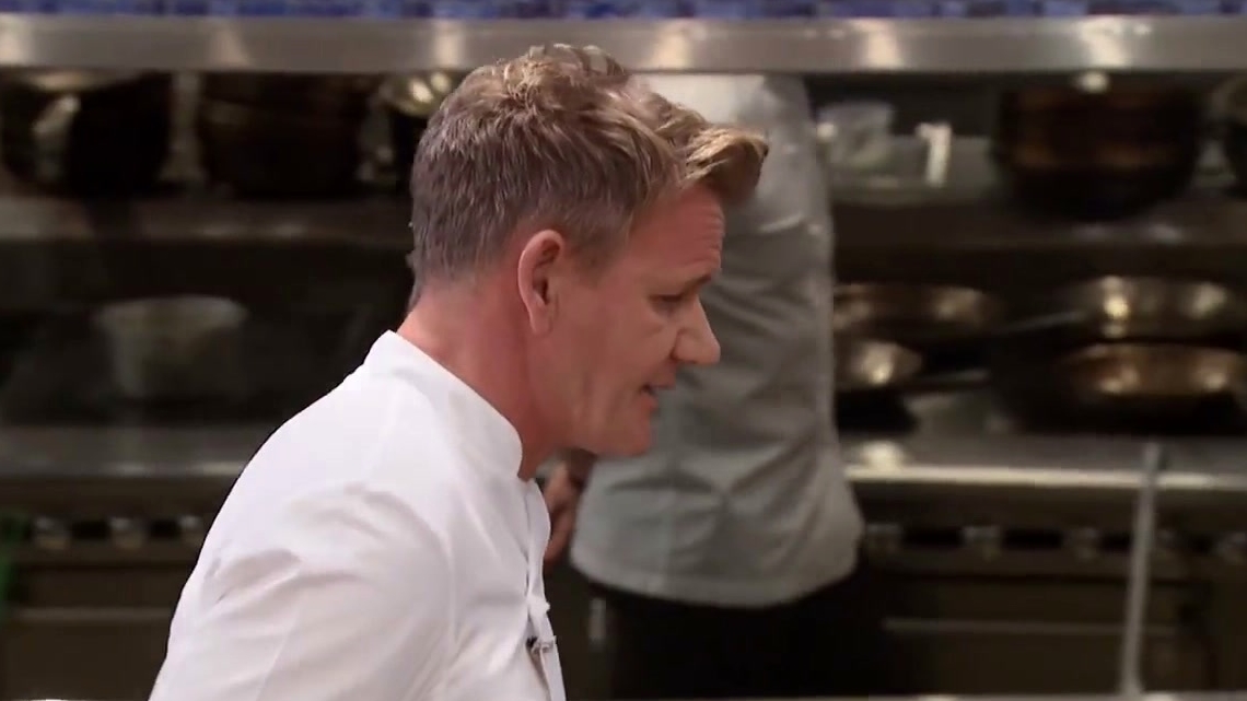 Hell's Kitchen: Kimberly Describes Her Dish To Gordon Ramsay