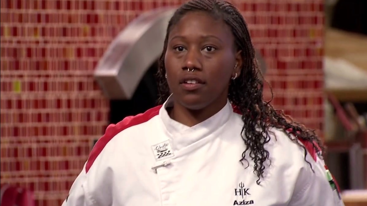 Hell's Kitchen: The Teams Spell Out Their Ingredients In The Library Challenge