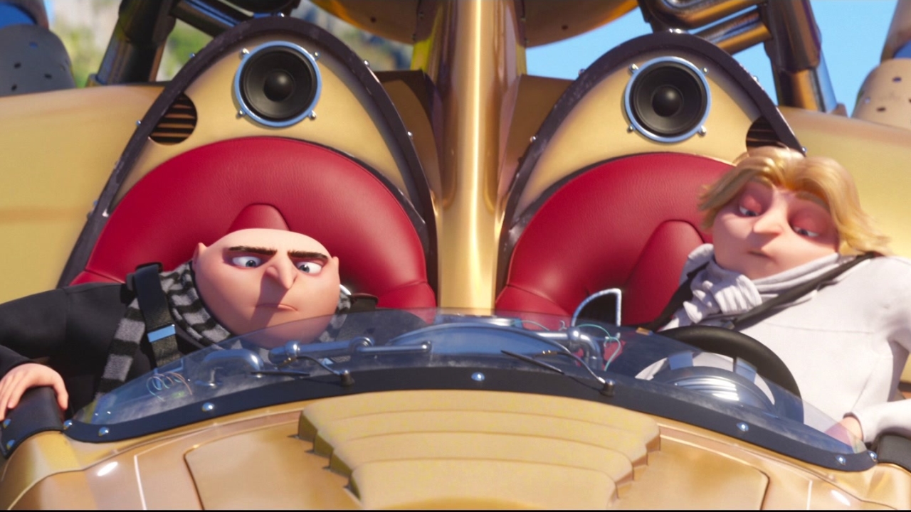 Despicable Me 3: Dru And Gru Take The Despicamobile Out For A Spin