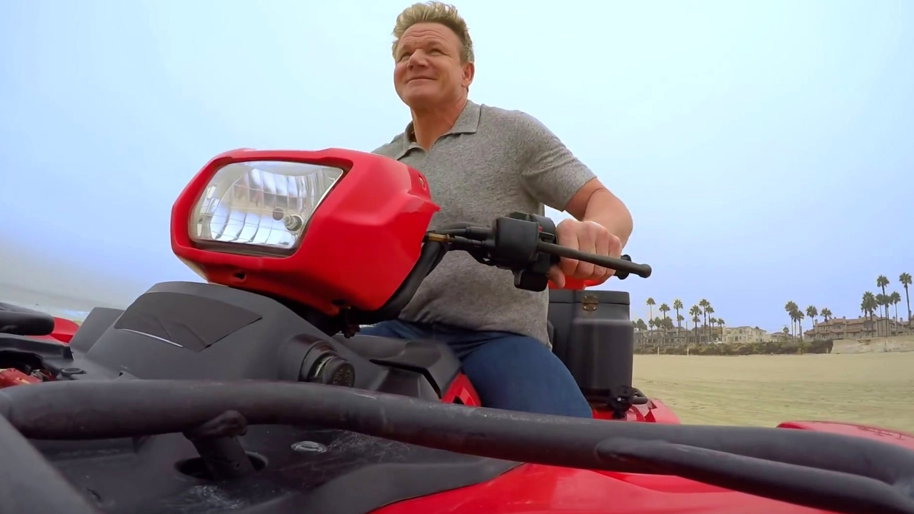 Masterchef: The Judges Arrive On Atvs