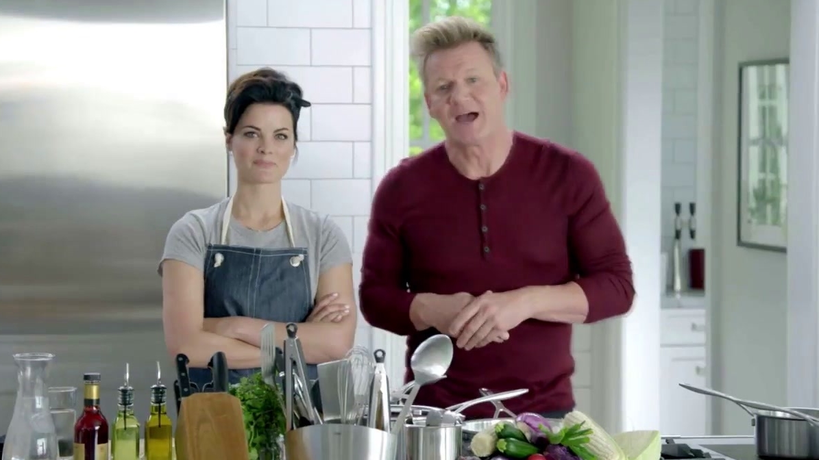 The F Word: Jaimie Alexander Takes On Gordon Ramsay In The Kitchen