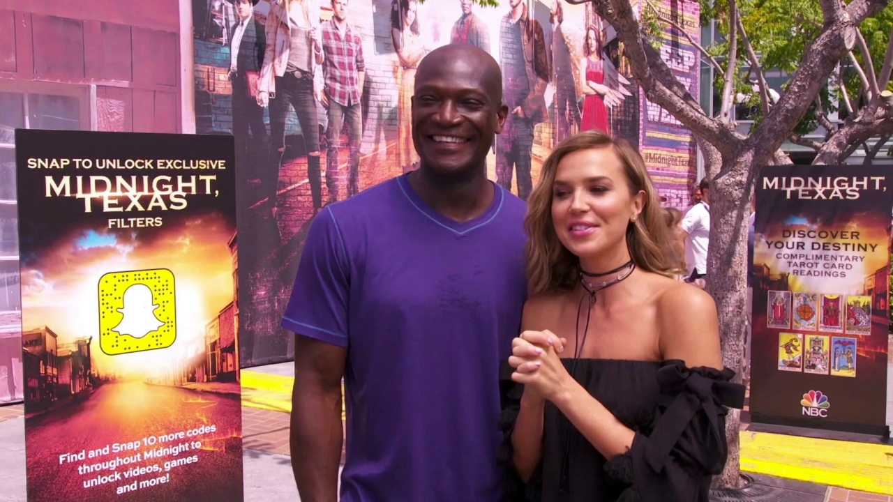 Midnight, Texas: Arielle Kebbel And Peter Mensah