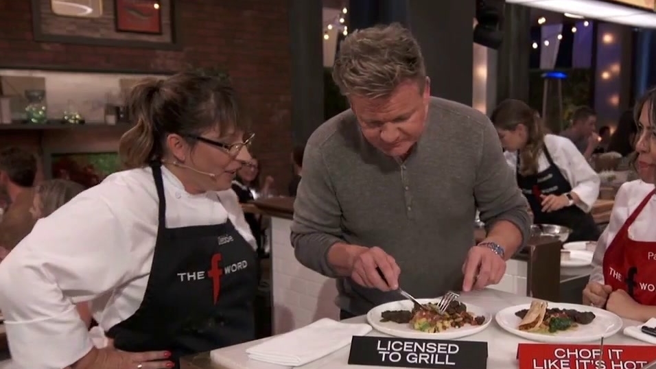 The F Word: Gordon Ramsay Is Impressed After Tasting The Two Teams' Dishes