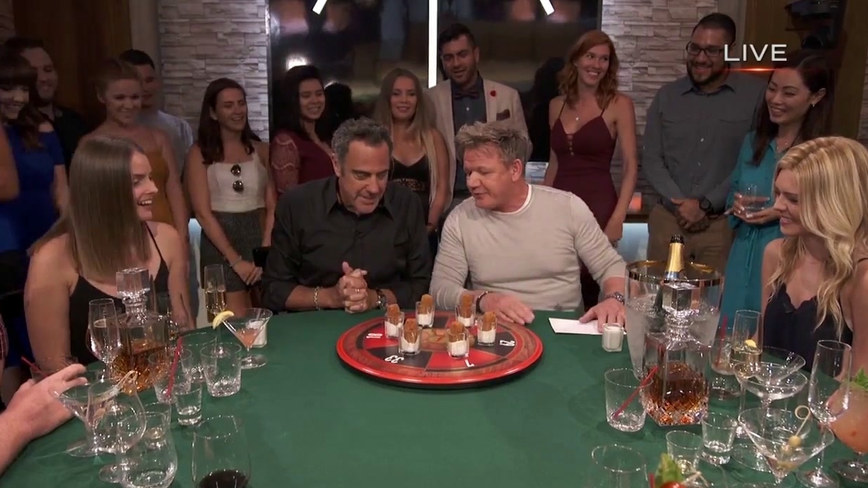 The F Word: Brad Garrett And Chef Ramsay Play Jalapeno Roulette