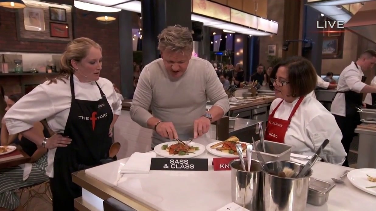 The F Word: Gordon Does A Quick Taste Test