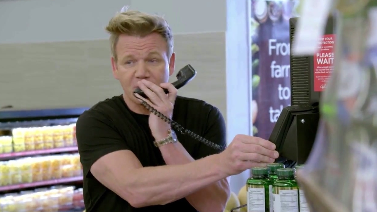 The F Word: Gordon Ramsay Makes A Surprise Meal For Supermarket Shoppers