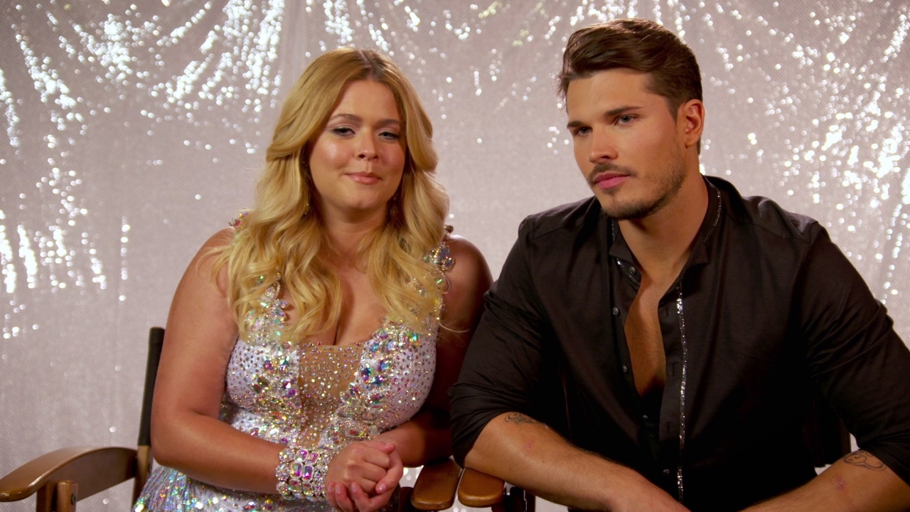 Dancing With The Stars: Sasha Pieterse & Gleb Savchenko, On Calling Themselves The A-Team