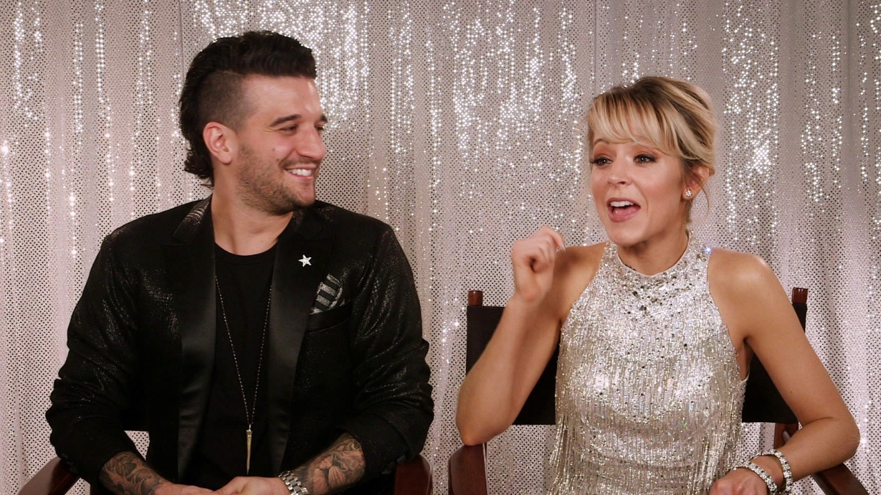 Dancing With The Stars: Lindsey Stirling & Mark Ballas, On Why She Wanted Mark As A Partner