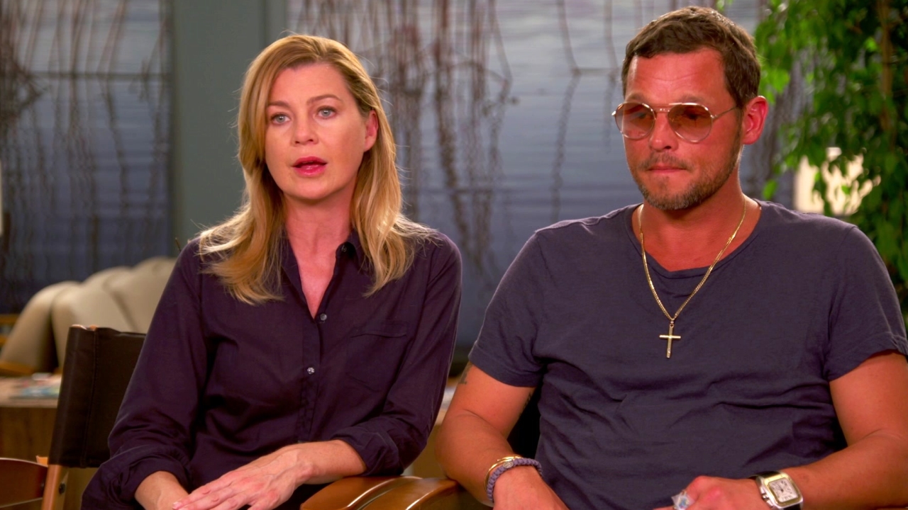 Grey's Anatomy: Ellen Pompeo & Justin Chambers On Some Of Her Favorite Moments On Set