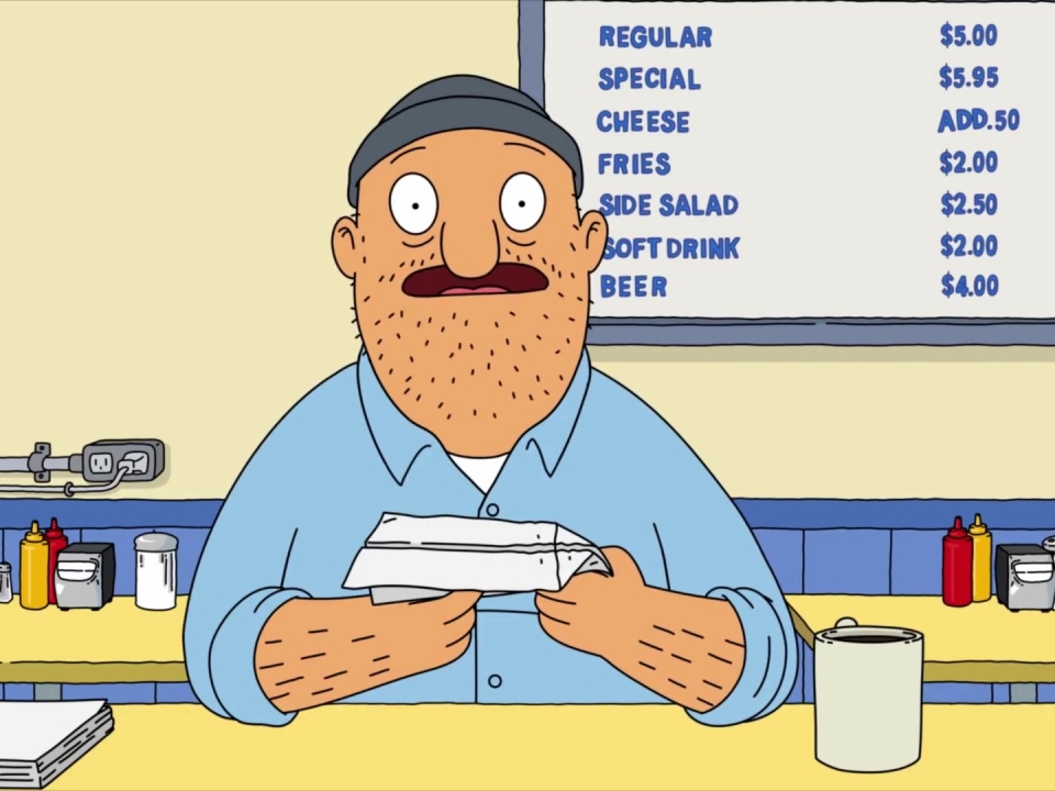 Bob's Burgers: Teddy Tells Bob & Linda About The Paper Airplane Contest ...