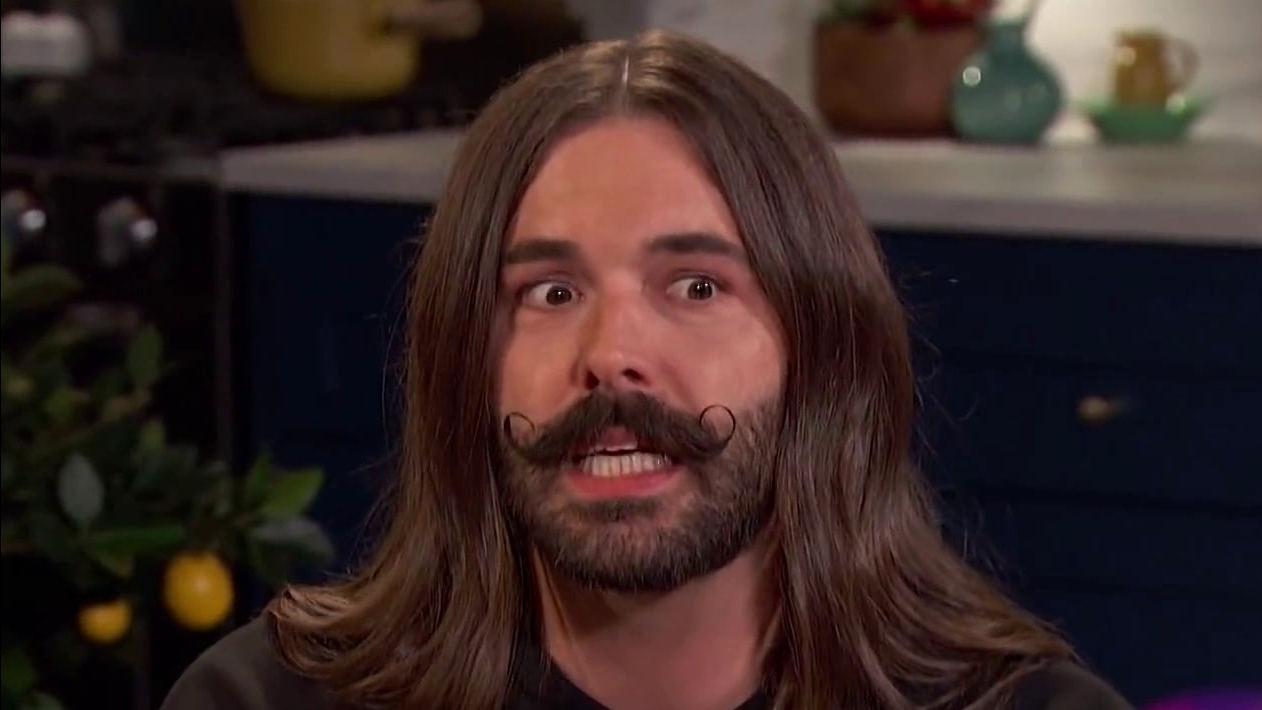 Busy Tonight: Jonathan Van Ness Has Mad Cheerleading Skills