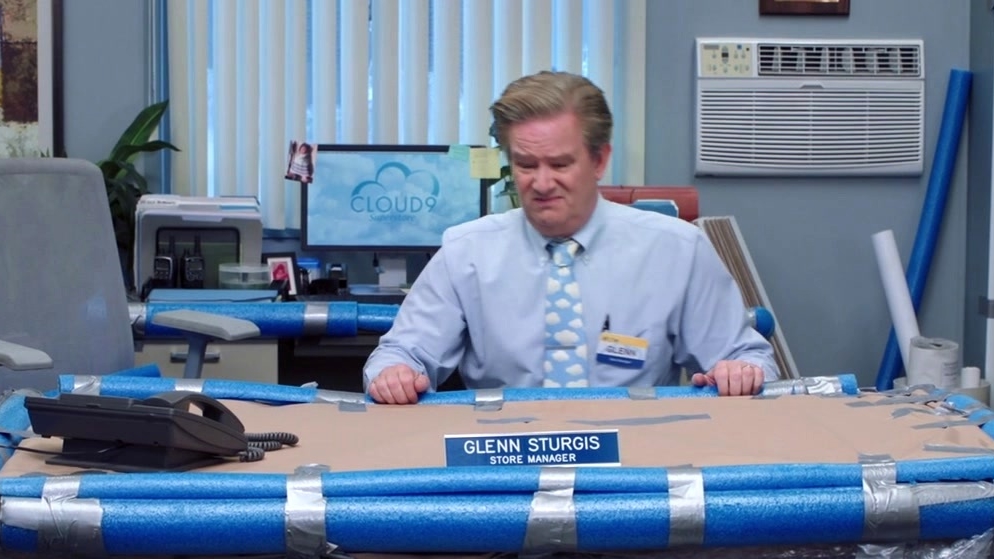 Superstore: Glenn Baby-Proofs His Office