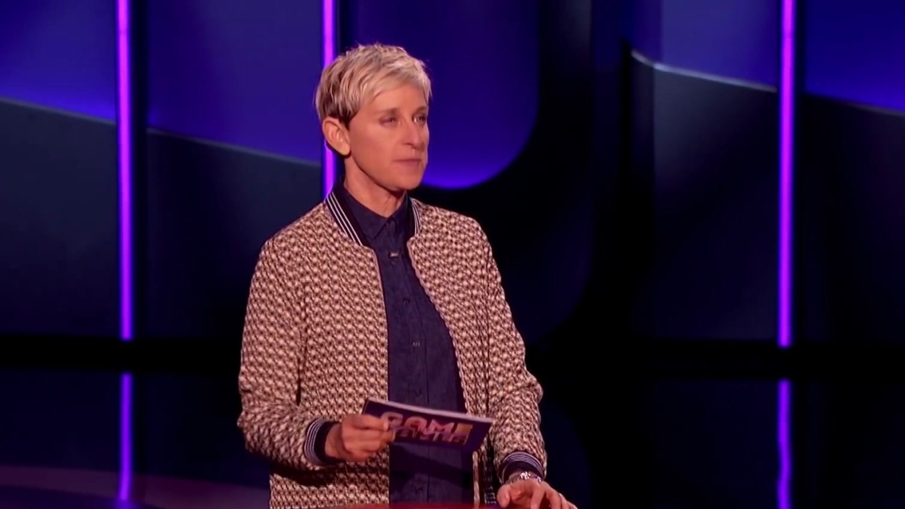 Ellen's Game Of Games: Players Tumble In Dizzy Dash