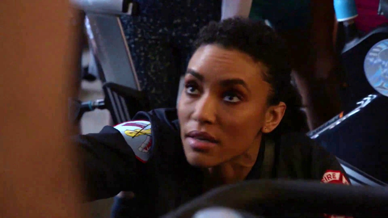 Chicago Fire: A Woman Gets Her Hair Stuck In An Exercise Bike