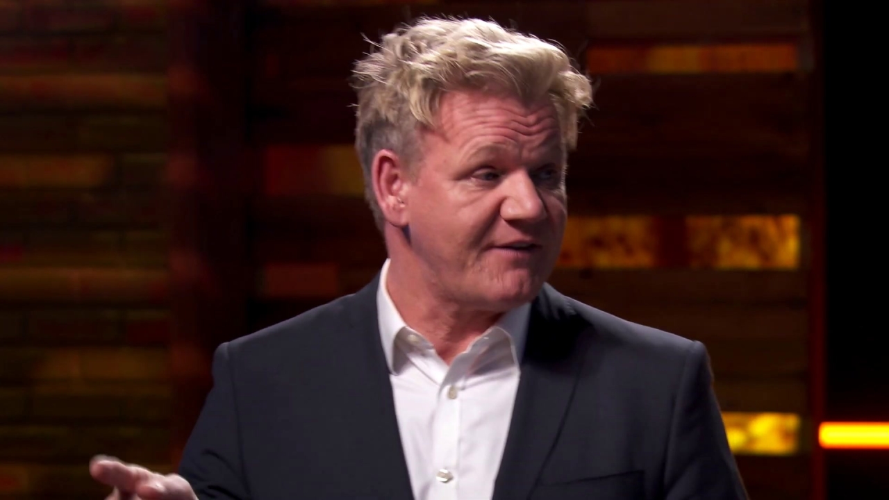 Masterchef: Gordon Licks The Plate Clean