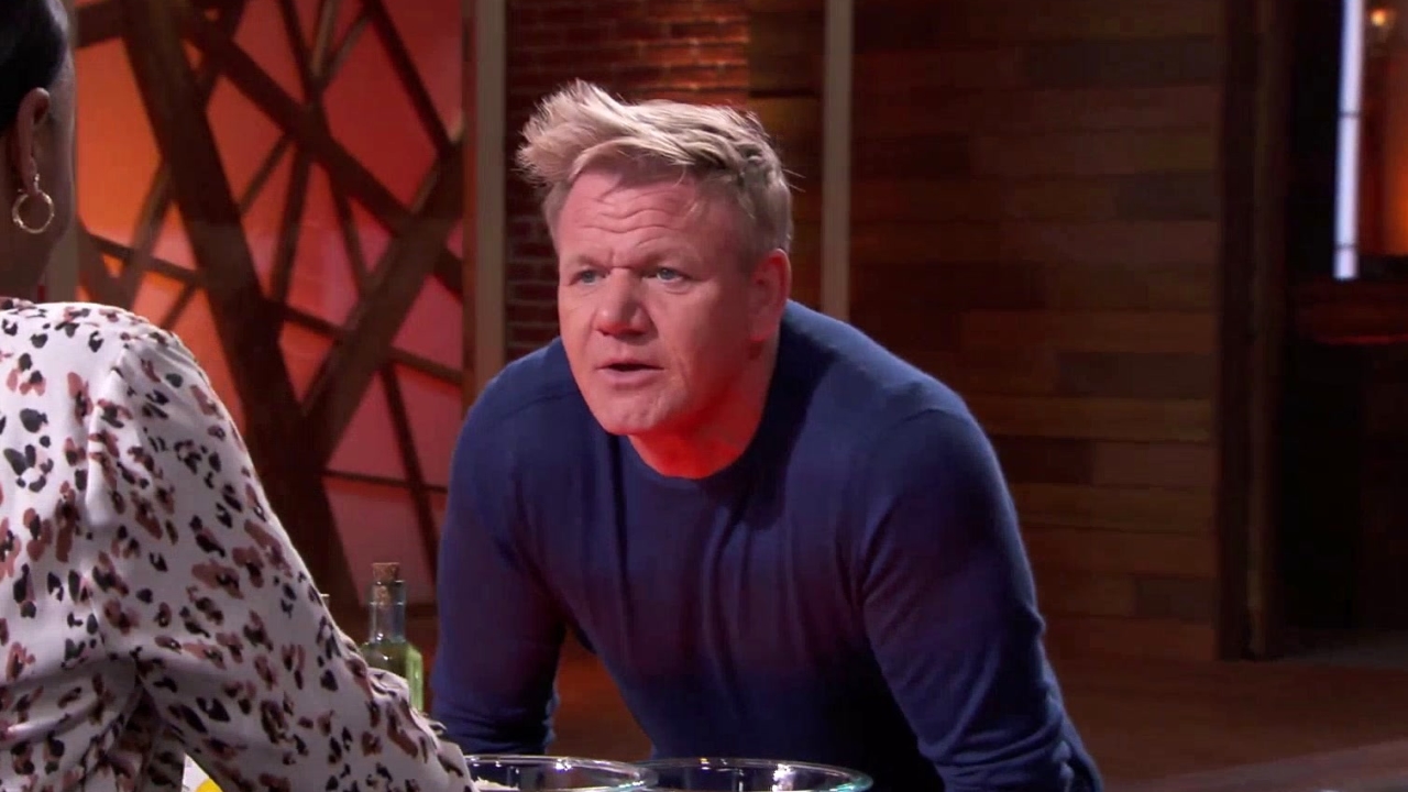 Masterchef: Gordon Helps Calm Down Dorian