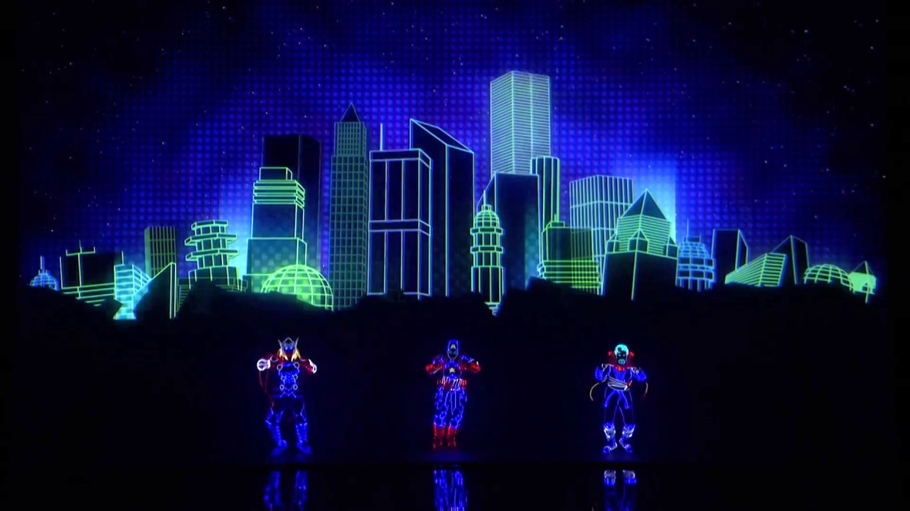 America's Got Talent: Light Balance Kids Performs As Marvel Characters