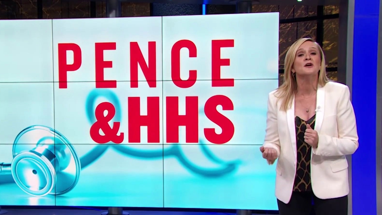 Full Frontal With Samantha Bee: Azar And Pence