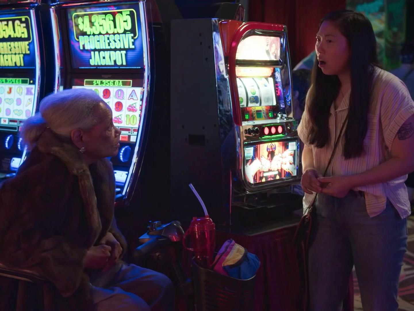 Awkwafina is Nora from Queens: Wait, Drinks Are Free at a Casino