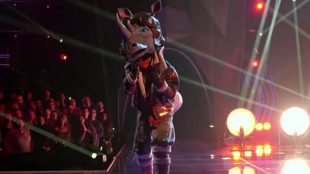 The Masked Singer: Rhino Performs Humble And Kind