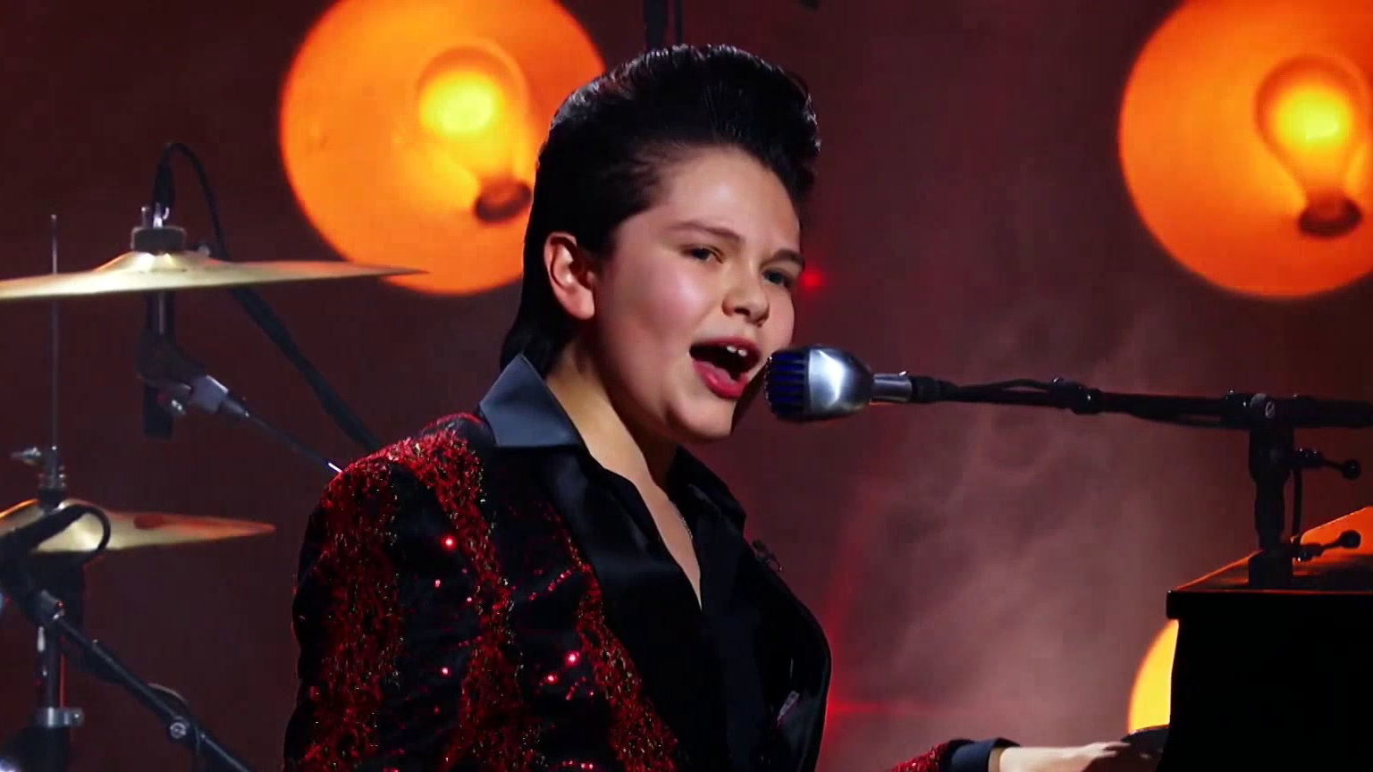 Little Big Shots: Finley Channels Jerry Lee Lewis As He Performs Whole Lotta Shakin