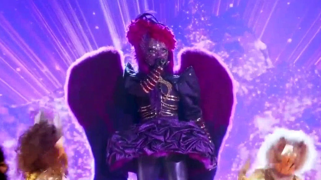 The Masked Singer: Night Angel Performs River Deep Mountain High