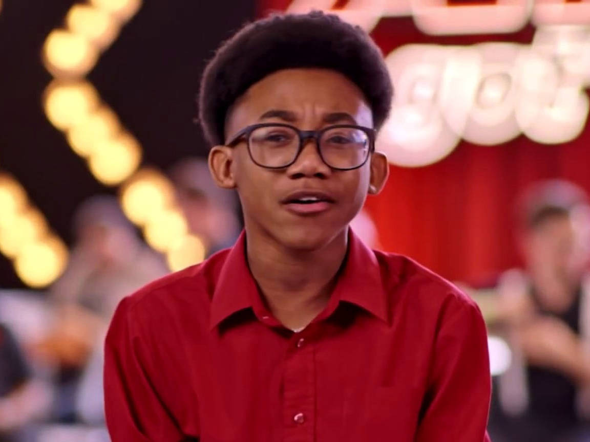 America's Got Talent: 14-Year-Old Kelvin Dukes Sings Ain't No Way By Aretha Franklin