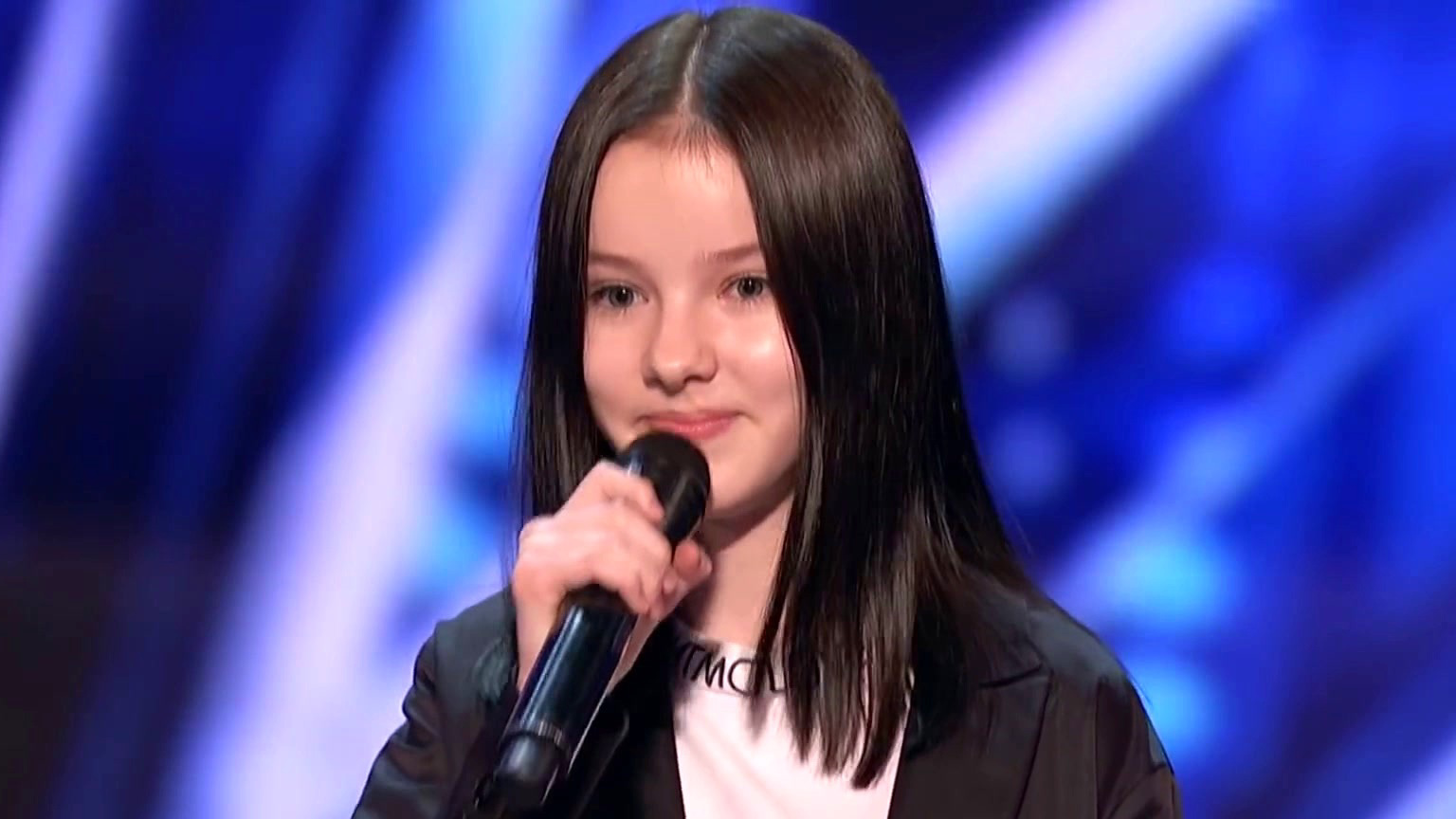 America's Got Talent: Thirteen-Year-Old Daneliya Tuleshova Sings Tears Of Gold