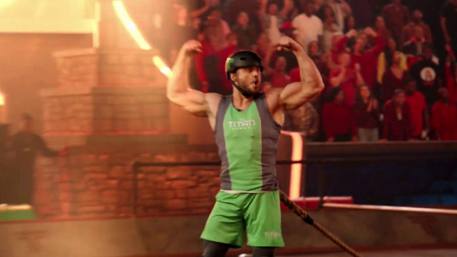 The Titan Games: Victor Cruz And Wayne Skivington Clash On Resistance