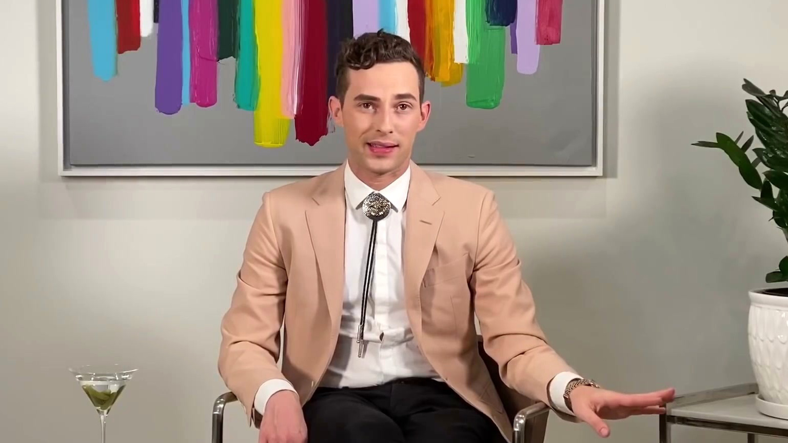 Celebrity Show-Off Adam Rippon Welcome To The Neighborhood