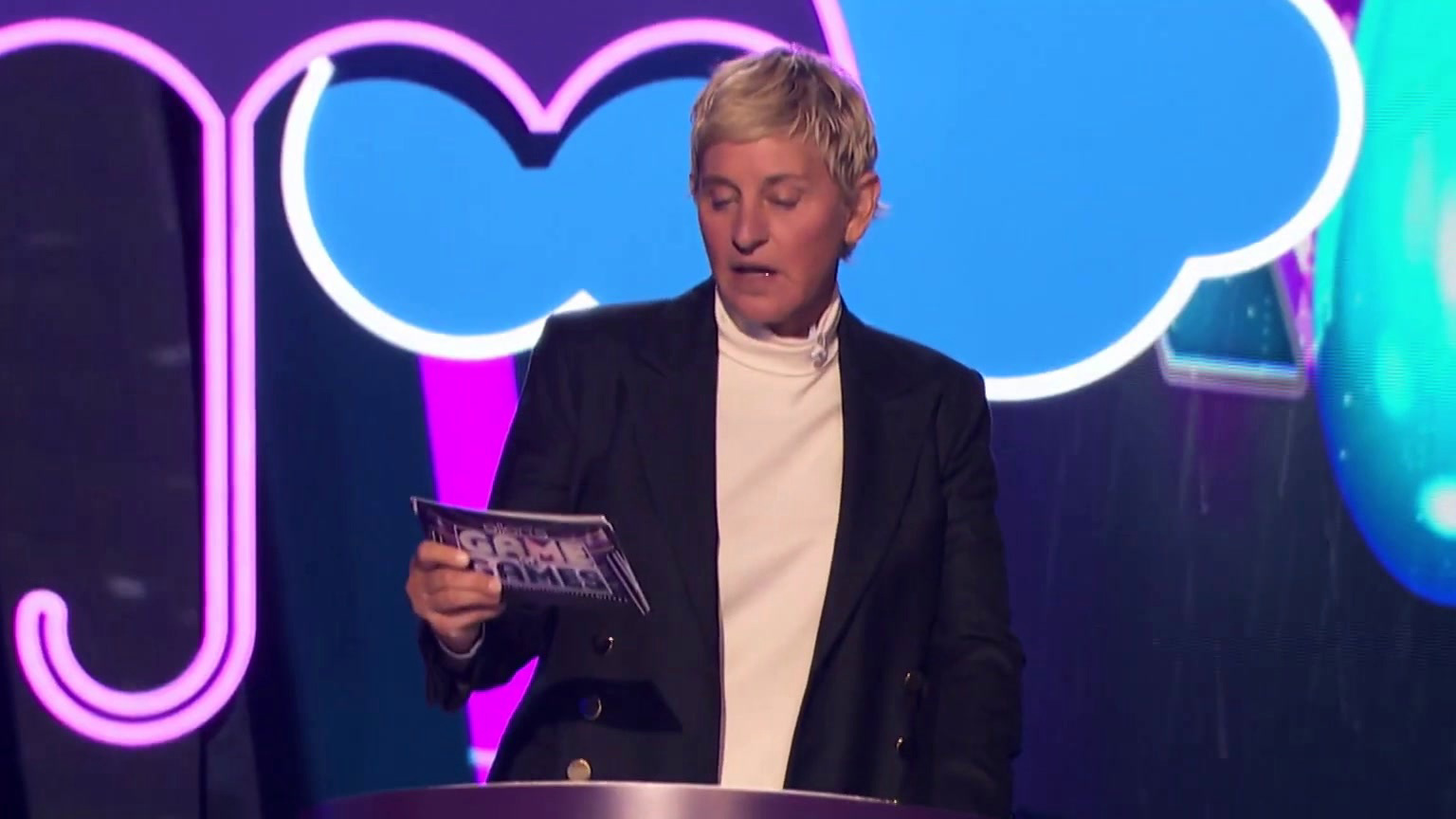 Ellen's Game Of Games: Trivia, Rain And Confetti