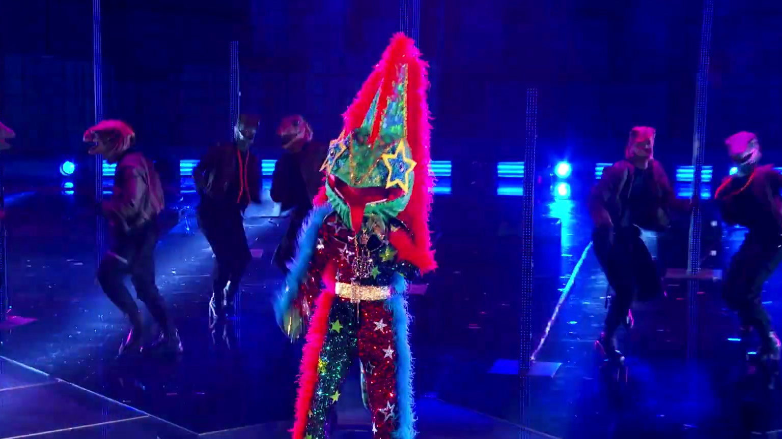 The Masked Singer: Chameleon Performs Oh Boy