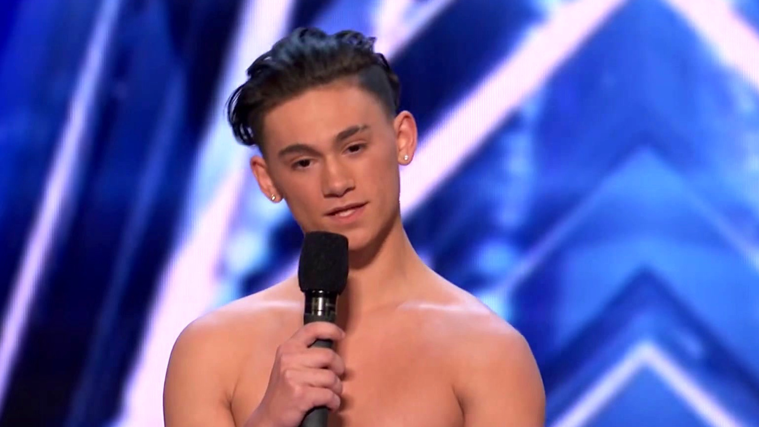 America's Got Talent: Teen Aerialist Aidan Bryant Spins Fast While Flying High