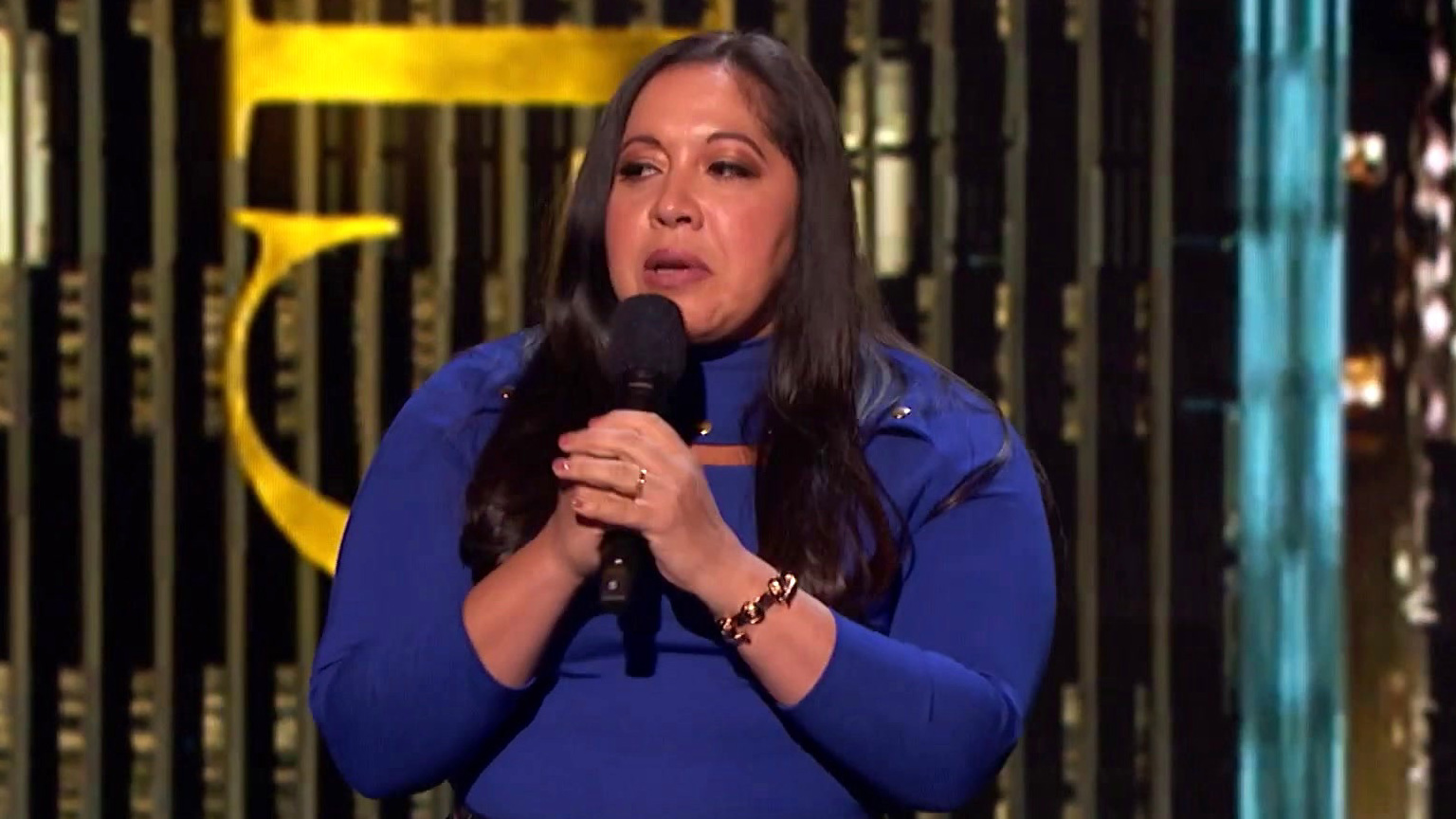 America's Got Talent: Comedian Gina Brillon Tells Funny Stories About Her Heritage