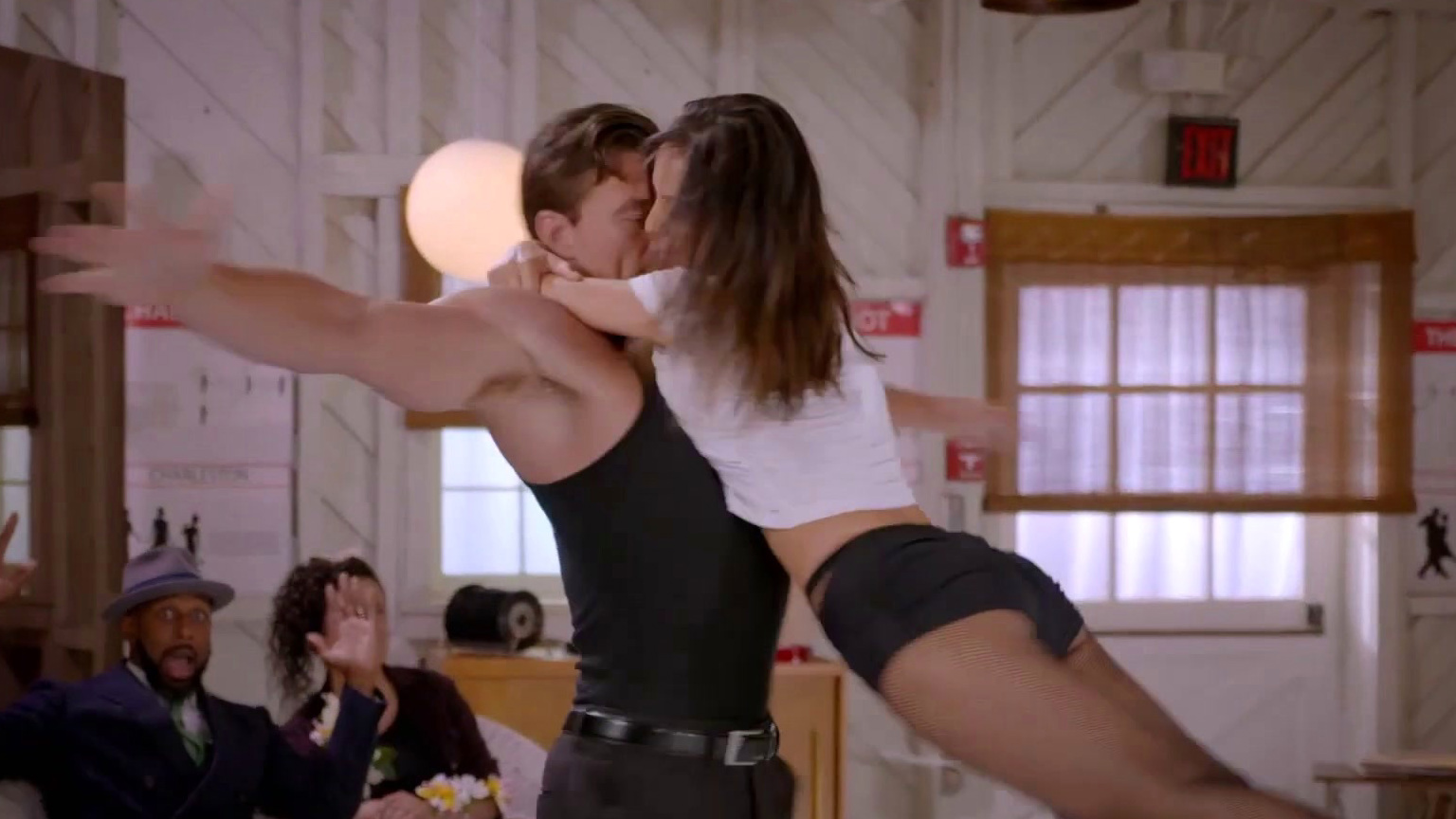 The Real Dirty Dancing: Tyler Cameron & Anjelah Johnson Dance To Hungry Eyes