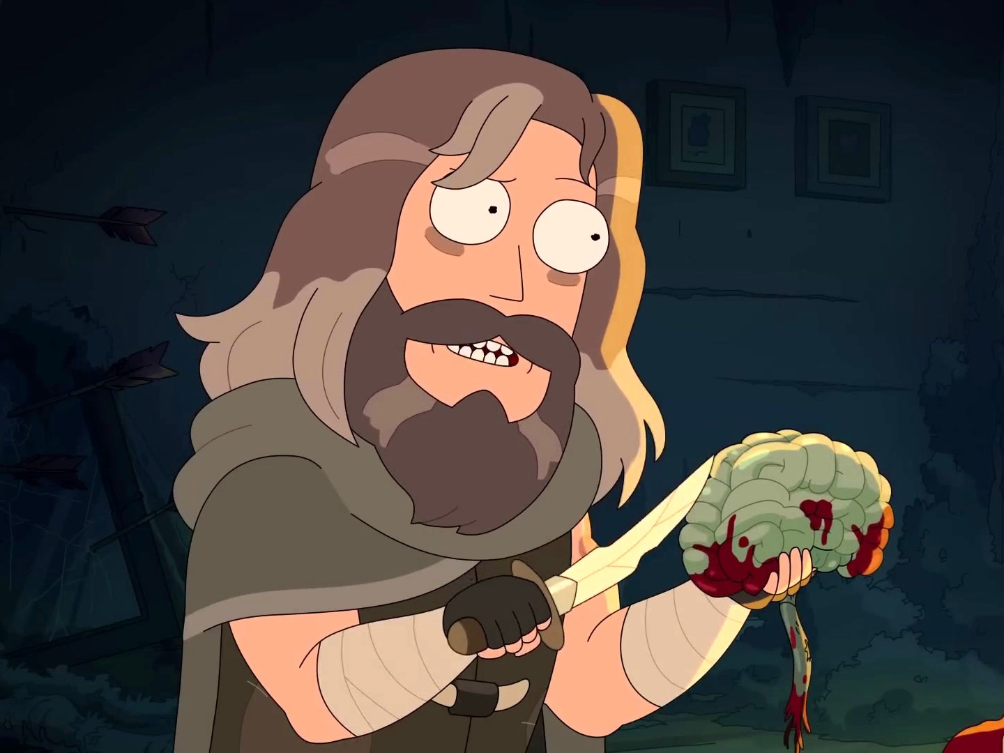 Rick and Morty: Cronenberged Dimension Jerry Tricks Morty