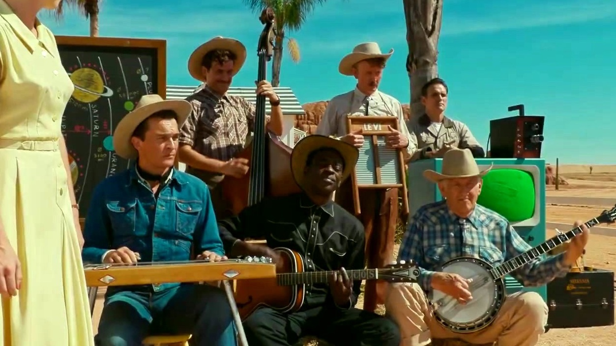Asteroid City: Montana And The Ranch Hands (Behind The Scenes)