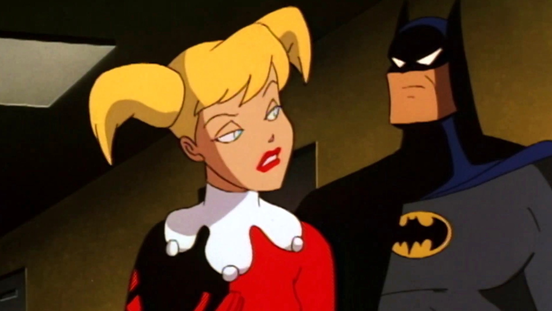 Batman: The Animated Series: Harley Kisses Batman