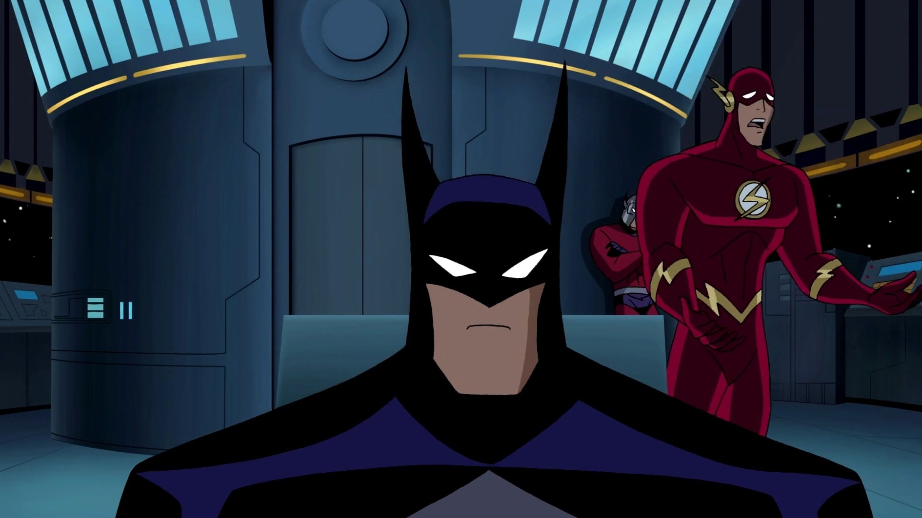 Justice League Unlimited: Batman Surprises The Flash