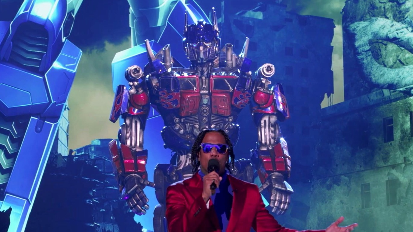 The Masked Singer: Nick And Optimus Open The Show
