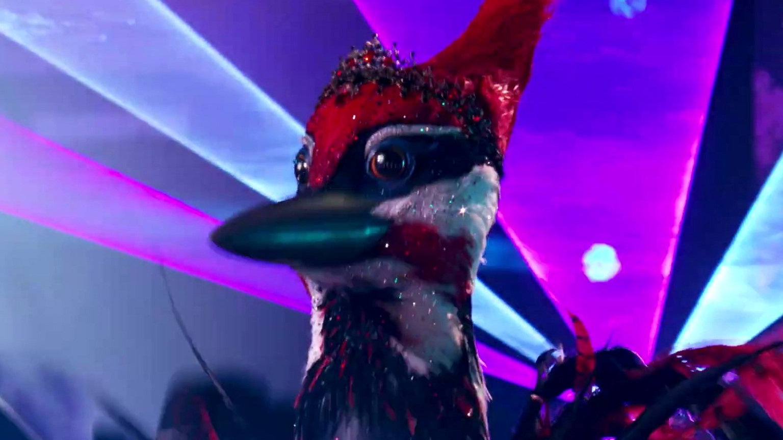 The Masked Singer: Woodpecker Stuns With Holding Out For A Hero
