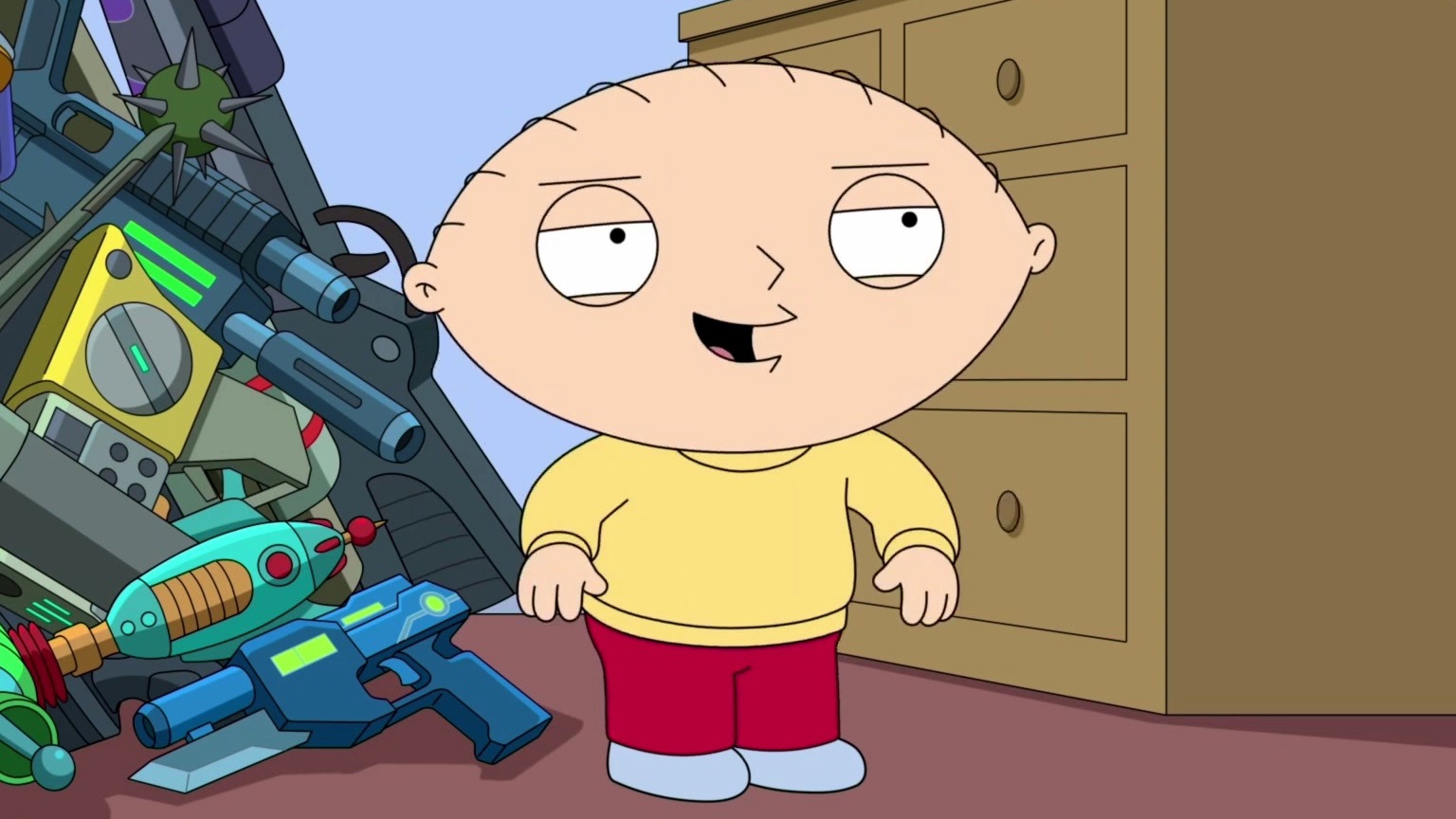 Family Guy: Stewie Is Giving Up His Weapons For Good