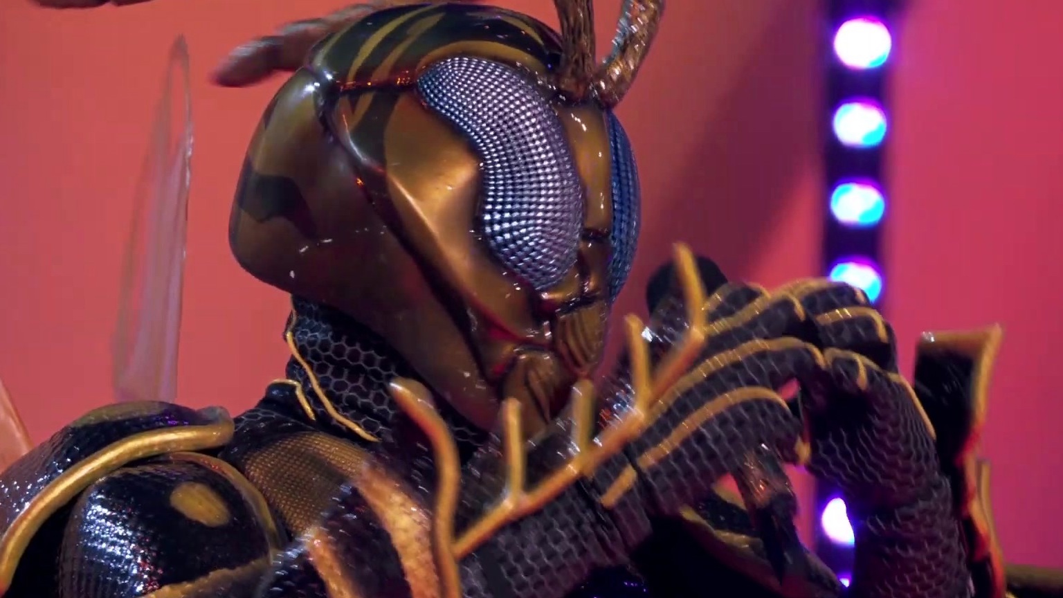 The Masked Singer: Wasp Shines On Standing Next To You