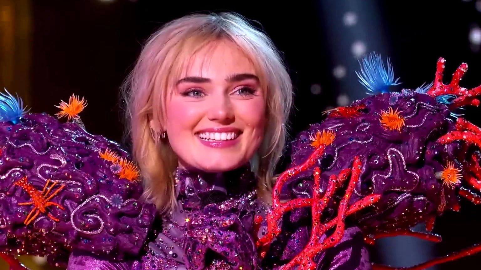 The Masked Singer: The Reveal: Coral Is Meg Donnelly