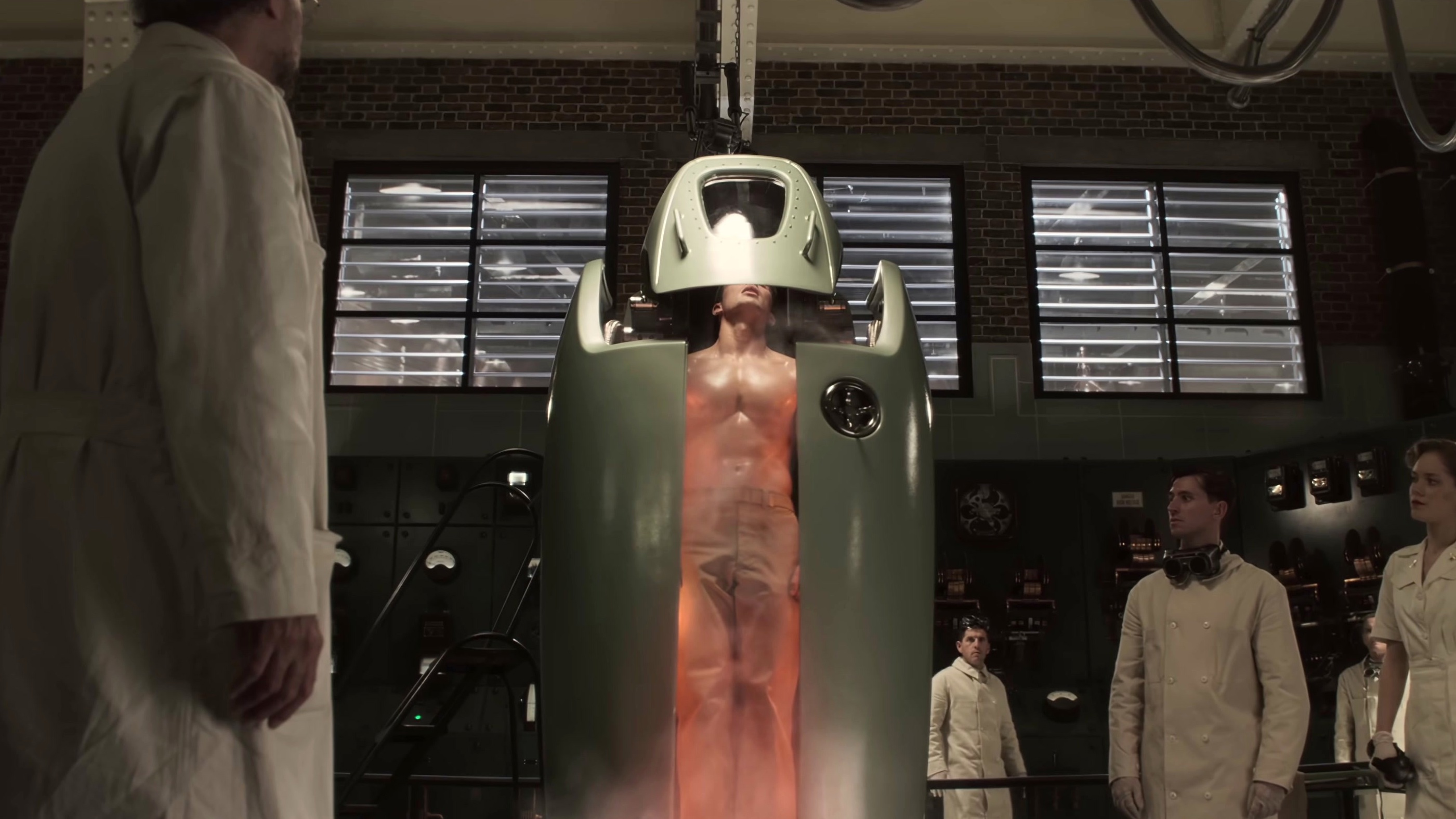 Captain America: The First Avenger: Steve Rogers Transforms Into Captain America