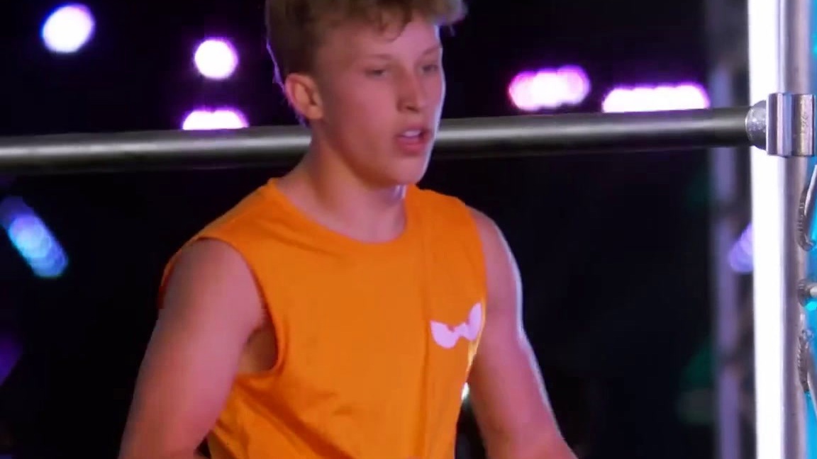 American Ninja Warrior: Ninja Kid Paxton Spins Out On Returning Obstacle