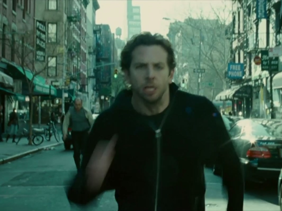 Limitless: Tan Coat Phone Call
