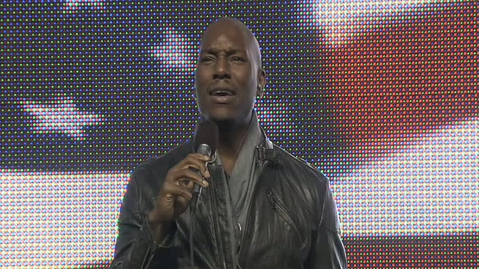 Fast Five: Tyrese Gibson Sings At Nascar's Fast Five 225 Race